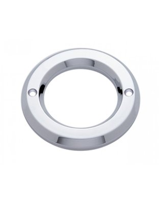 2&quot; Round Chrome Plastic Light Bezel | Part Number: WP-B01B