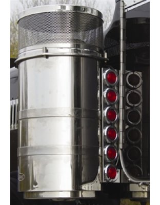 Peterbilt rear air cleaner lights with 6 - 2&quot; holes Part Number: 31020-11