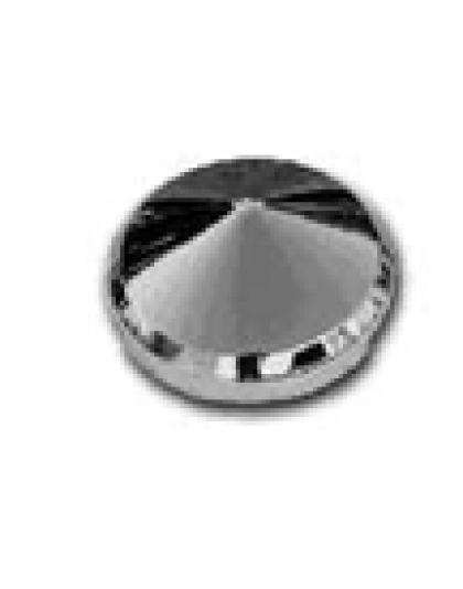 Chrome 8&quot; I.D. Rear Cone Hub Cap | Part Number: 20130