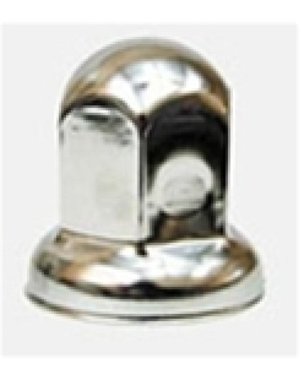 33mm Flanged Universal Chrome Lug Nut Cover Part Number: E1015