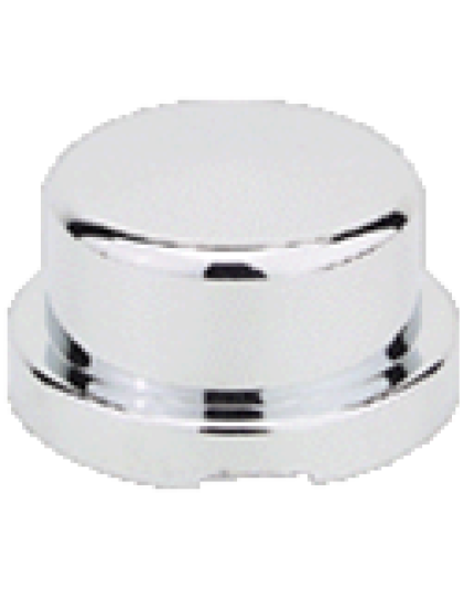 3/4&quot; chrome plastic bumper button nut cover Part Number: 114NC