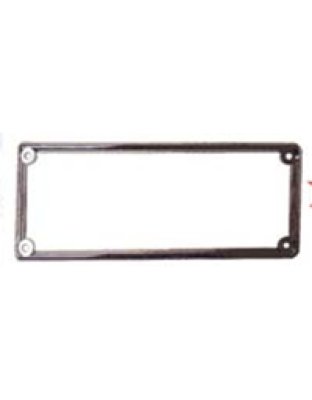 KW Key Switch Panel Chrome Plastic Bezel Part Number: WP-KB10