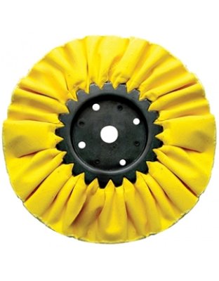 10&quot; treated yellow ruffled wheel Part Number: 90030