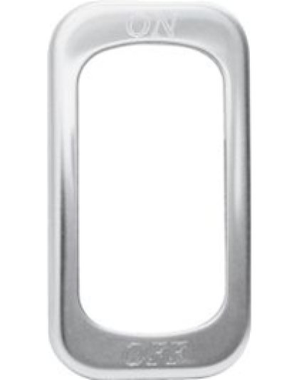 Century rocker switch bezel - blank Part Number: Wp-fs35