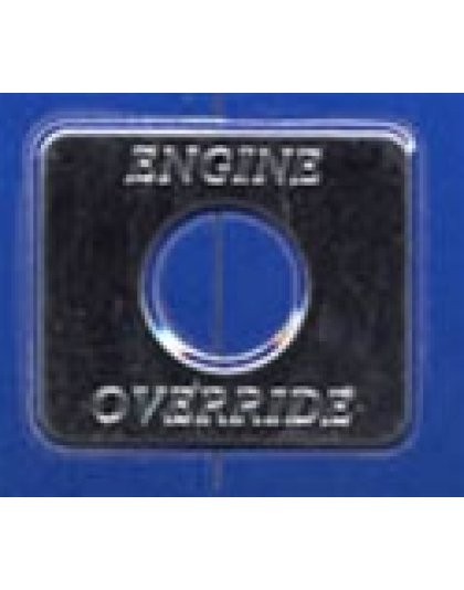 Freightliner face plate s/s - engine override Part Number: Wp-fs17