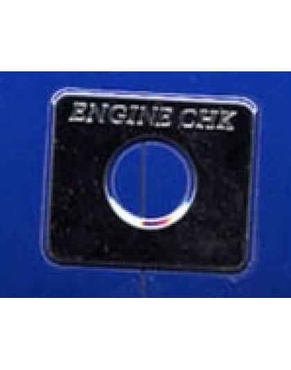 Freightliner face plate s/s - check engine Part Number: Wp-fs22