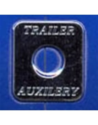 Freightliner face plate s/s - trailer auxiliary Part Number: Wp-fs23