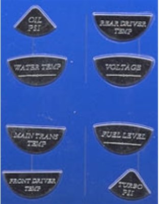 Freightliner master pack s/s gauge emblems Part Number: Wp-g55a