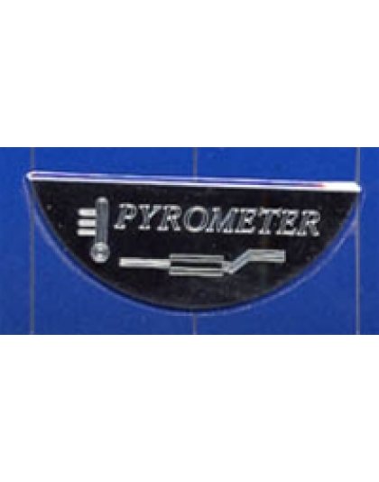 Freightliner s/s guage emblem - pyrometer Part Number: Wp-g64