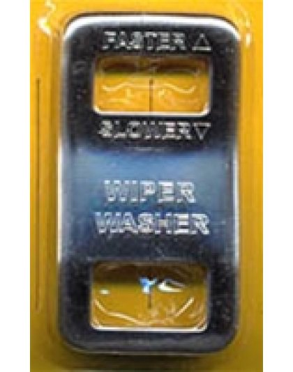 International face plate - washer wiper button Part Number: Wp-is22