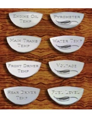 Kenworth psi guage emblems-master pack of 8 Part Number: Kgyb