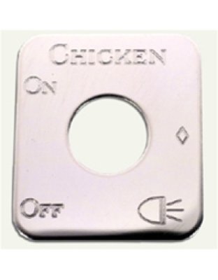 Kenworth switch plate chicken lights Part Number: Ke701chl