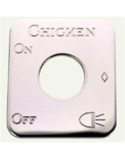 Kenworth switch plate chicken lights Part Number: Ke701chl