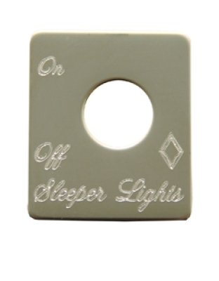 Peterbilt 359 - 379 switch plate sleeper lights Part Number: Pe26slp