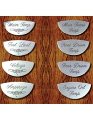 Peterbilt 359 and 370 Series Gauge Emblems Master Pack B | Part Number: Pgyb