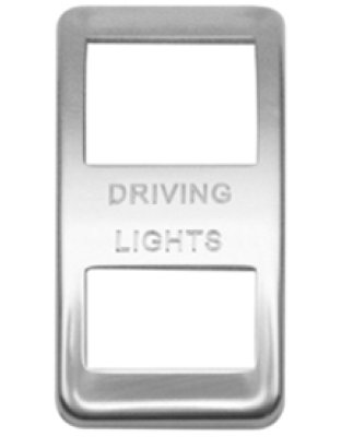 Western star actuator switch plate - driving lights Part Number: Wp-ws39