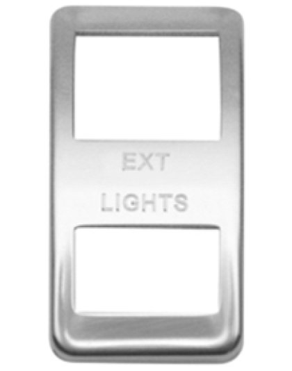 Western star actuator switch plate - exterior lights Part Number: Wp-ws46