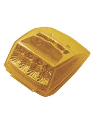 Rectangle cab light 17 led amber replacement light only Part Number: 39527