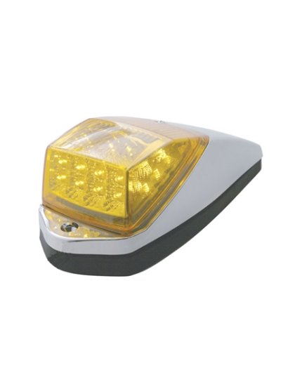 Rectangle cab light kit 17 led amber light, base included Part Number: 39529