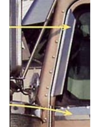 Kenworth Window Air deflector | Part Number: 40430