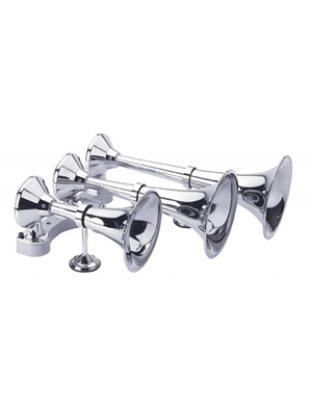 Chrome 3 Trumpet &quot;Classic&quot; Train Horn Part Number: 46115