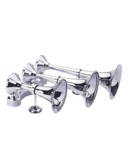 Chrome 3 Trumpet &quot;Classic&quot; Train Horn Part Number: 46115