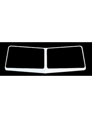 Peterbilt 379, 389 s/s 5 pc windsheld trim, wide bottom Part Number: VP110018