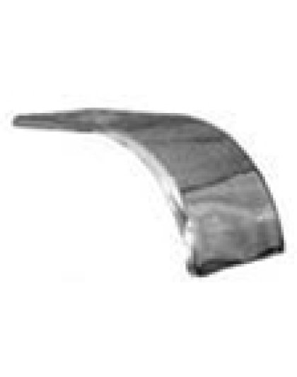 Half Tandem Smooth Aluminum Fender | Part Number: 30-7322