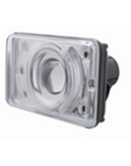 6" x 4" rectangle low beam crystal projection headlight Part Number: 31375