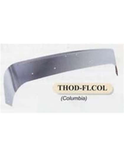 Freightliner Columbia Stainless Steel Bug Deflector | Part Number: THOD-FLCOL