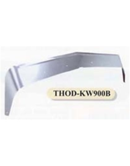 Kenworth W900B Stainless Steel Bug Deflector | Part Number: THOD-KW900B