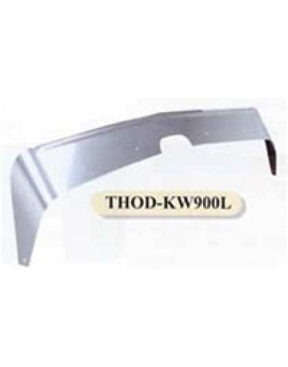 Kenworth W900L Stainless Steel Bug Deflector | Part Number: THOD-KW900L