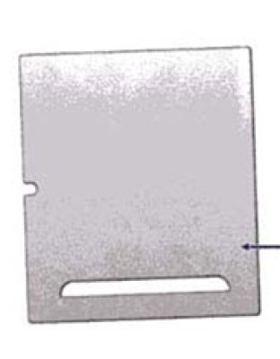 Pb 2001+ fuse door cover Part Number: 32942