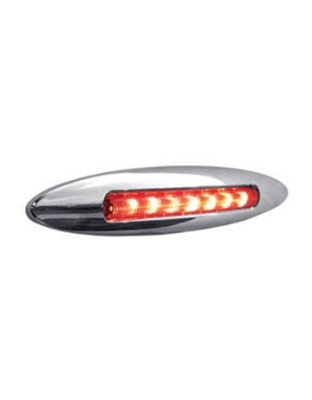 Flatline slim led marker light Part Number: TLED-FG4CR