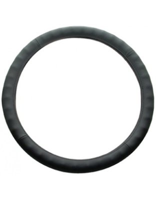 18" leather steering wheel cover Part Number: U70111