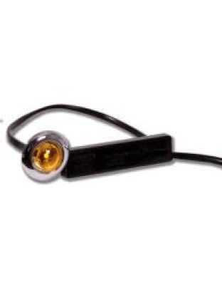 1&quot; amber/clear Lens micro strobe Part Number: M09370YCL