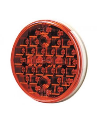  Red 4&quot; Round Stop/Tail/Turn LED Light | Part Number: M42320R