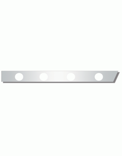 Peterbilt 379 389 87+ s/s standard 42&quot; cab panels, 4 - 2&quot; round holes. Pr Part Number: Vp110203