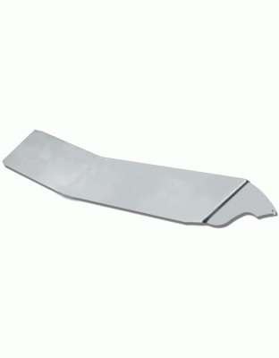 Peterbilt 579 14&quot; Stainless Steel Sunvisor | Part Number: VP130007