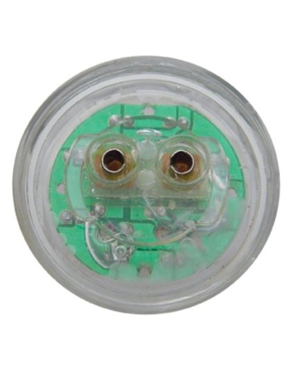 9 LED 2&quot; Round Light (Clearance/Marker) - Amber LED/Clear Lens | Part Number: 38362B