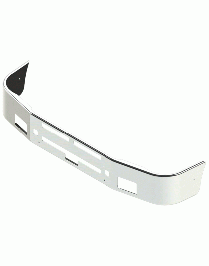 Bumper kenworth 87-95 t-600 full dress Part Number: Fh-2011-15