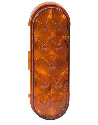 6&quot; oval amber park/turn 42 led Part Number: M63420Y