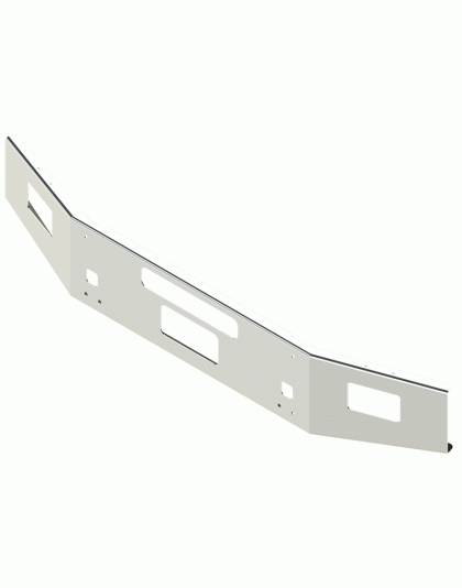 Kenworth Chrome 14&quot; Bumper | Part Number: FN-2111-26