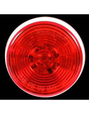 Signal-Stat, LED, Red Round, 6 Diode, Marker Clearance Light, P2, PL-10, 12V | Part Number: 3050