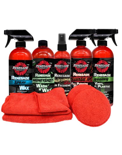 Renegade Wash Shine Protect Kit| Part Number: MK-WASH