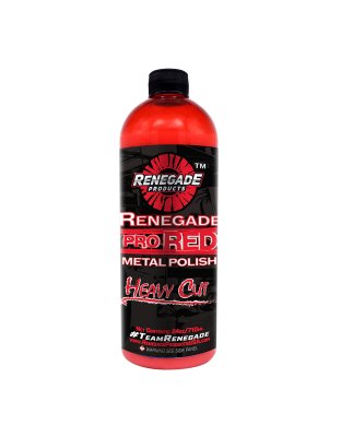 Renegade Pro Red Heavy Cut Metal Polish 24 Oz| Part Number: CLRPR24