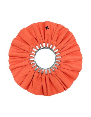 10&quot; Orange Airway Buffing Wheel No Plate | Part Number: Faw10X3N2-16P86Ot