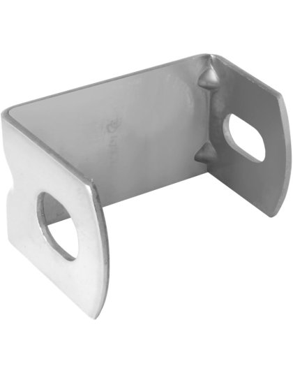 Stainless Steel U Shape Mirror and Light Bracket -5/8 X 2-3/8 X 1-1/4 Inches | Part Number: 33352