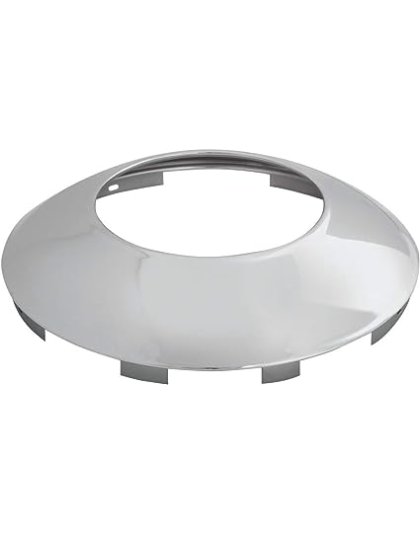 Stainless Steel Universal Front Hubdometer Cap 7/16 inches Lip, 6 Notches | Part Number: 10763