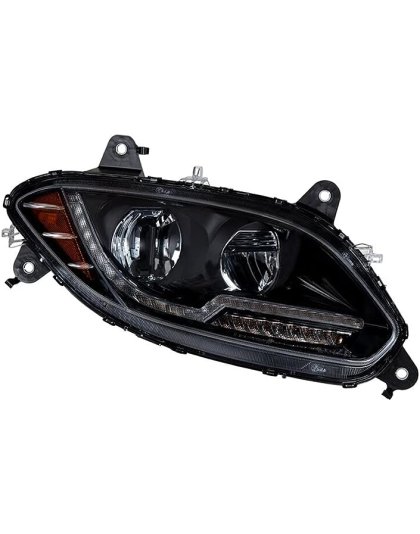 &quot;Blackout&quot; LED Headlight For 2017-2021 International LT Truck - Passenger side | Part Number: 35760